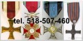 Kupię stare ordery, medale, odznak, odznaczenia tel.518-507-460